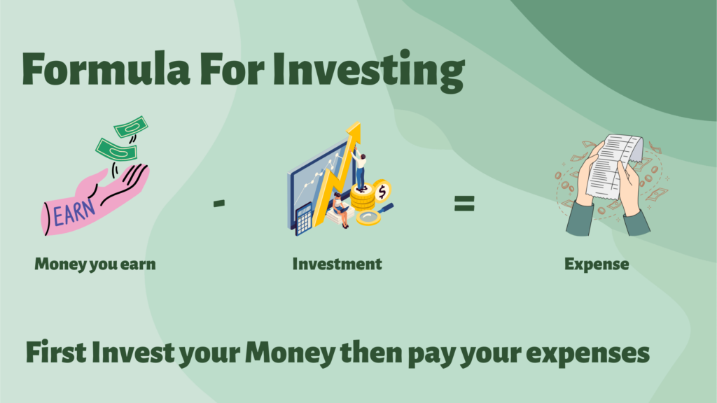 first invest your salary in mutual fund then pay your expenses